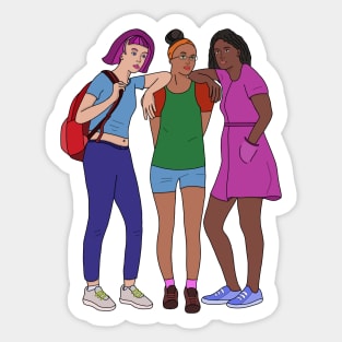 Local Girl Gang Sticker